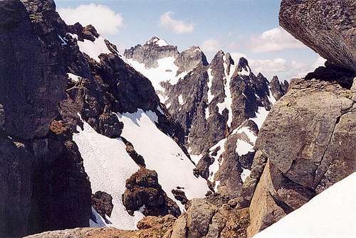 Columbia Peak (7,172 ft)...