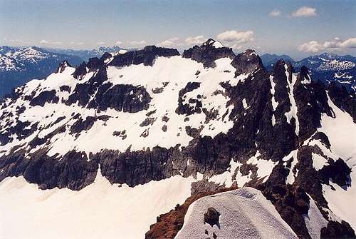 Columbia Peak (7,172 ft) from...