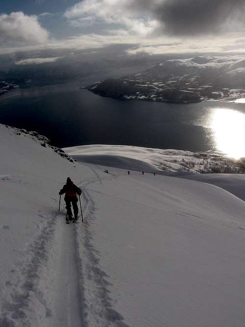 Blåtind ski ascent