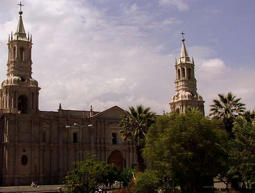 Arequipa's Plaza de Armas.