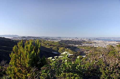 SF from San Bruno Mtn.