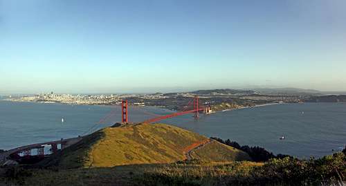 Golden Gate from Slacker Hill