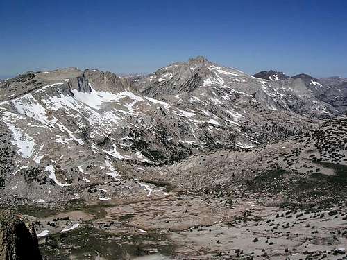  Ehrnbeck Peak (left) and...