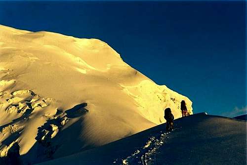 Iran, winter , to sarak chal peak.