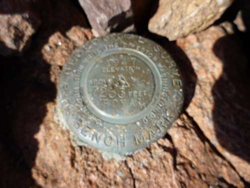 Fremont Peak USGS Marker