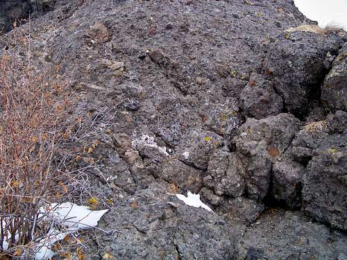 Neat conglomerate-type rock