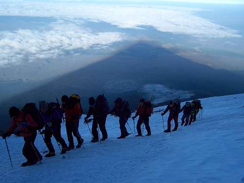 to the summit of Ararat Mt