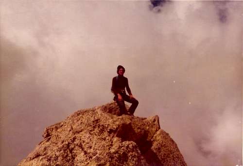 Summit of Mount Meeker August 1974