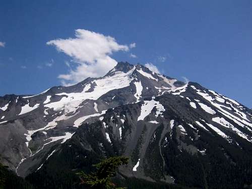 View of Mt Jefferson from the...