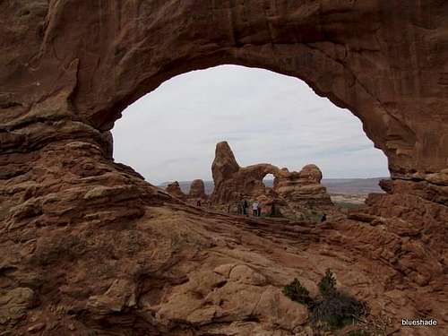 Turret Arch from North Window