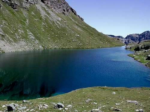 il lago Lungo Brusson (2632 m.)