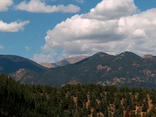 Pikes Peak from the top of...