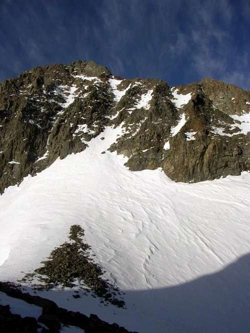 North Face of Mt Ritter Seen from the Saddle
