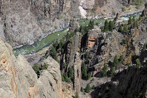 Black canyon of the Gunnison