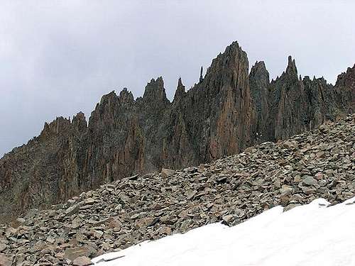 Sneffels's southwest ridge...