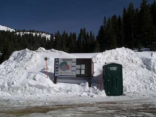 Wolf Creek Pass trailhead