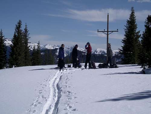 Top of unnamed peak