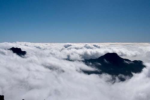 Summit view Pico de la Fuente Nueva
