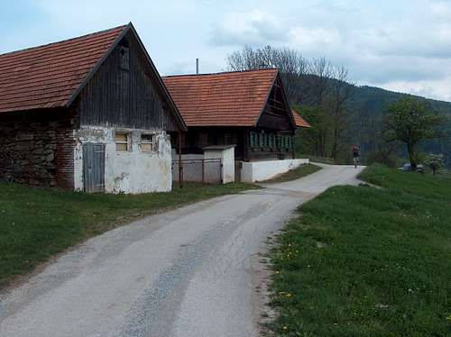Old farm in the Graz region