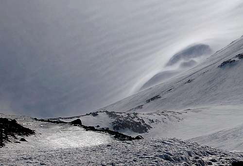 Vortex Shedding on Mt Shasta