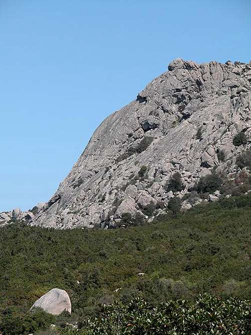 Monte Lisgiu (935m) seen from...