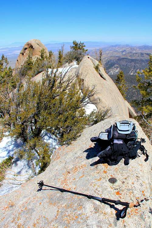 Granite Peak summit.