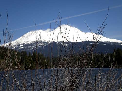 Shasta from siskiyou lake