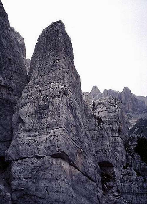 Quarta Torre  (Bassa) South Face