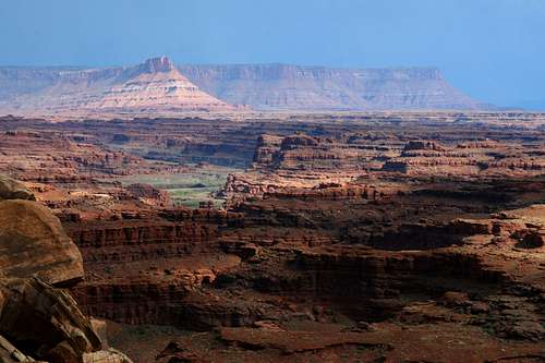 Looking Back at the Canyonlands Overlook
