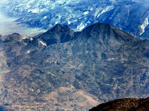 Ubehebe Peak from Cerro Gordo Peak