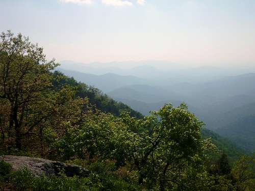 From the southern overlook