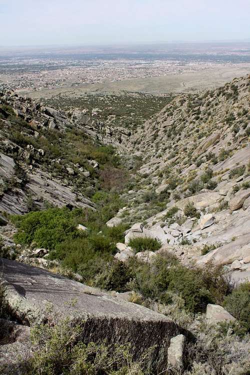 Lower La Cueva Canyon