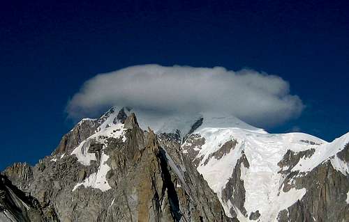 UFO above Mont Blanc