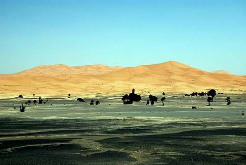 Dunes of Erg Chebbi at Merzouga