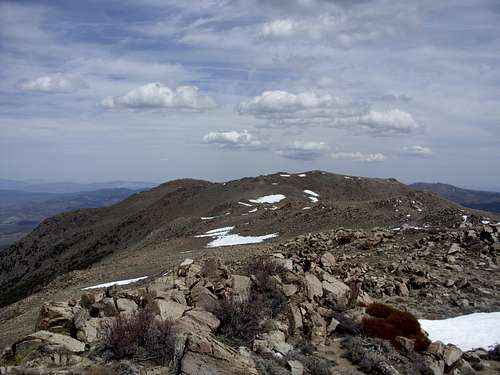 Mount Siegel viewed from Galena Peak
