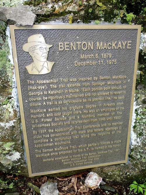 Benton MacKaye memorial