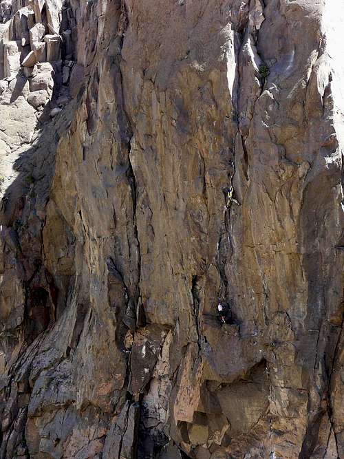 Climbers on SuperFly
