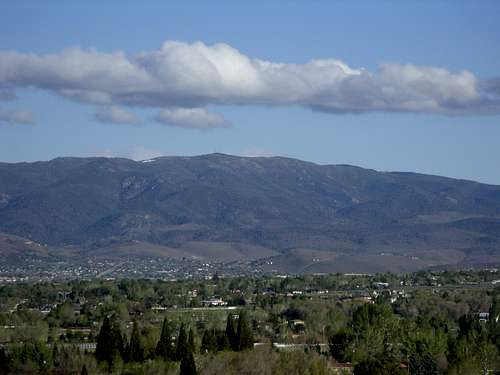 Ophir Hill from Reno