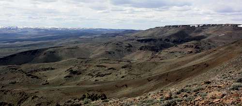 South Facing Fault Scarp