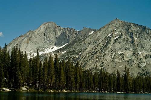 Mt. Conness from Lower Young Lake