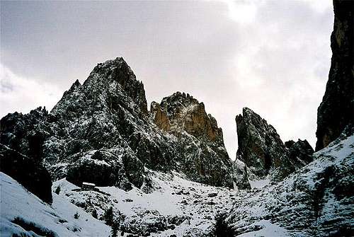 Langkofelkarspitze (2825m),...