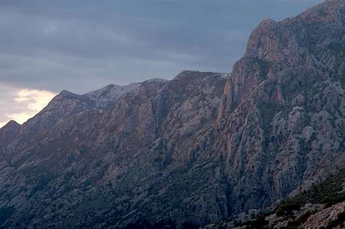 Kotor mountains