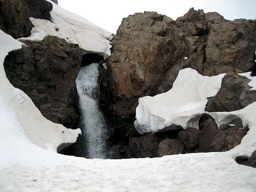 Waterfall under Snow Bridge (for trip report)