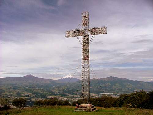 Southern summit cross.