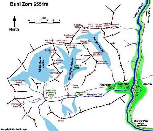 The map of Buni Zom, the map...