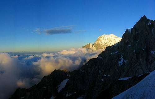 Mont Blanc at Sunrise