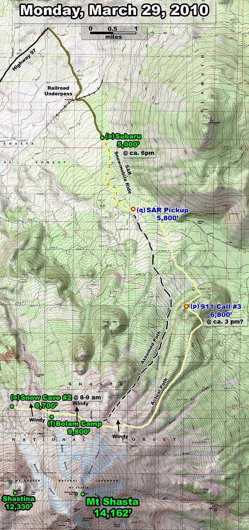 Mt Shasta Tragedy - Day 4 (Far)