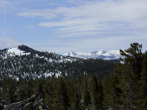 View south from South Camp Peak