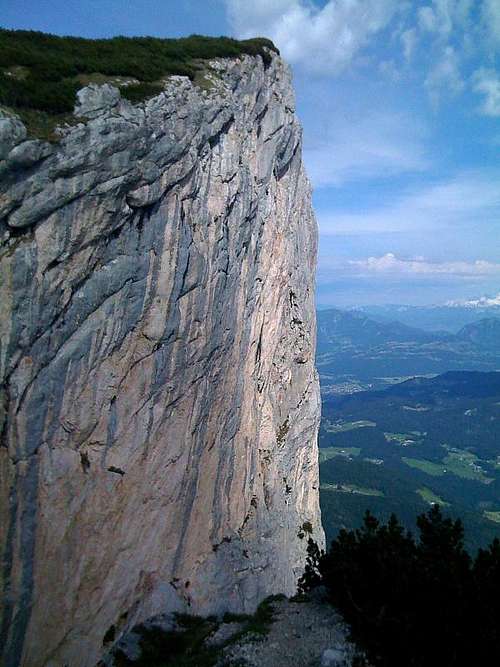 Southeast buttress of the Berchtesgadener Hochthron