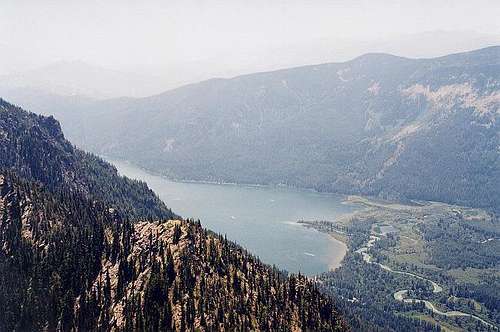 Lake Wenatchee (1,868 ft)...